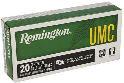 300 AAC Blackout 150 Grain FMJ 20 Rounds Remington Ammunition